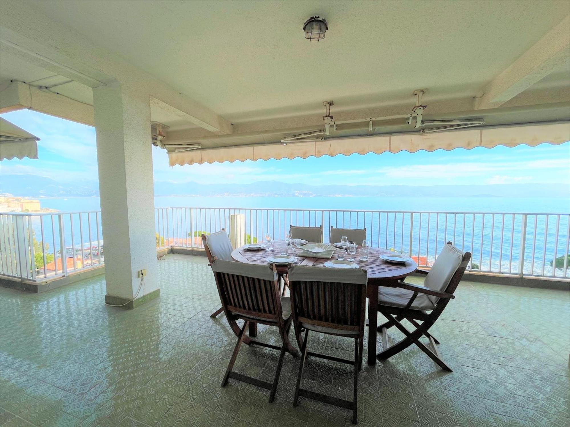 Appartement Vue Mer Carmino Ajaccio Ajaccio  Zewnętrze zdjęcie